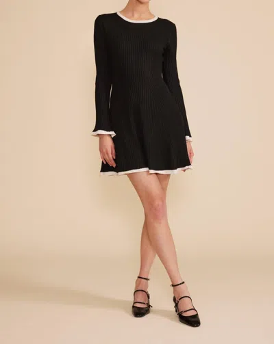Lucy Paris Rianne Mini Dress In Black