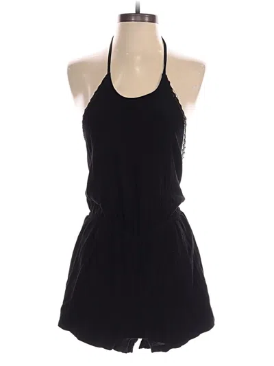 Pre-owned Lucy Paris Romper In Black