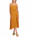 Lucy Paris Women's Solid Rowan Twist-front Slip Dress In Multi