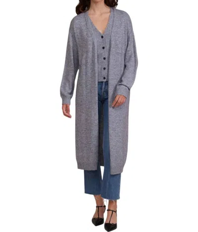 Lucy Paris Samuel Cardigan In Grey In Gray