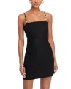 Lucy Paris Sarah Mini Dress In Black