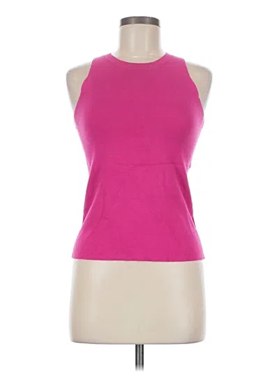 Pre-owned Lucy Paris Sleeveless T-shirt In Pink