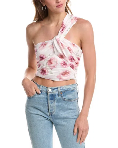 LUCY PARIS LUCY PARIS SOPHIA LINEN-BLEND TOP