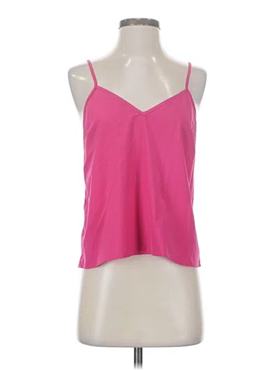Pre-owned Lucy Paris Tank Top Pink Halter Neckline Tops