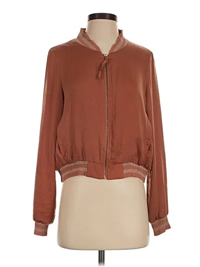 Pre-owned Lucy Paris Track Jacket In Brown