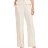 Lucy Paris Valli Wide-leg Pants In White In Neutral