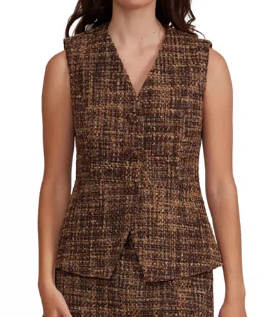 Lucy Paris Women's Felix Vest In Brown