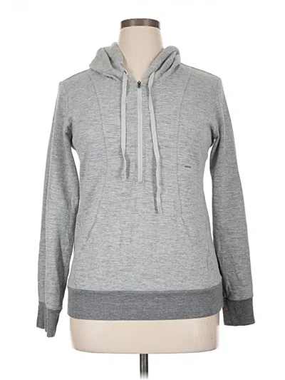 Pre-owned Lucy Pullover Hoodie In Gray