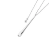 Lucy Quartermaine 32" Long Drop Pendant In Sterling Silver