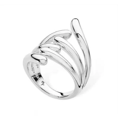 Lucy Quartermaine 6 Drop Ring In Sterling Silver