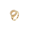 Lucy Quartermaine Art Deco Halo Ring