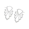Lucy Quartermaine Chrysler Earrings In Sterling Silver