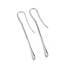 Lucy Quartermaine Drop Earrings In Sterling Silver