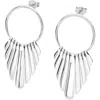 Lucy Quartermaine Egyptian Temple Earrings In Sterling Silver