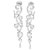 Lucy Quartermaine Element Drop Earrings In Sterling Silver