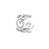 Lucy Quartermaine Elements Ear Cuff In Sterling Silver