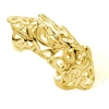 Lucy Quartermaine Elements Full Armour Ring In Gold