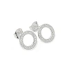 Lucy Quartermaine Halo Studs In Sterling Silver