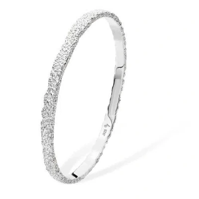 Lucy Quartermaine Hula Bangle In Sterling Silver