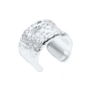 Lucy Quartermaine Hula Ear Cuff In Sterling Silver