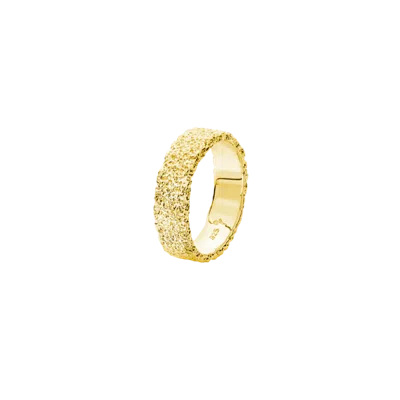 Lucy Quartermaine Hula Middle Ring In Gold