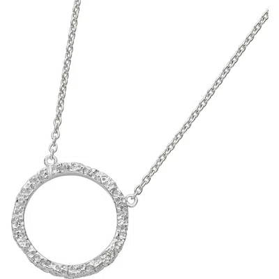 Lucy Quartermaine Hula Single Necklace In Sterling Silver