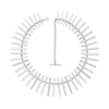 Lucy Quartermaine Women's Solid Sterling Silver Large Key Necklace In Sterling Silver