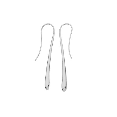 LUCY QUARTERMAINE LUCY QUARTERMAINE LONG SOLID DROP EARRINGS