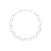 Lucy Quartermaine Luna Necklace In Sterling Silver