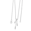 Lucy Quartermaine Melody Key Pendant In Sterling Silver