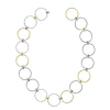 Lucy Quartermaine Women's Gold / Silver Multi Finish Hula Necklace In Multi Color