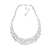Lucy Quartermaine Multi Splash Necklace In Sterling Silver