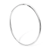 Lucy Quartermaine Open Drop Bangle In Sterling Silver