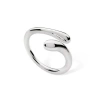 Lucy Quartermaine Women's Sterling Silver Open Drop Ring In Sterling Silver
