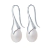 Lucy Quartermaine Peral Drop Earrings In Sterling Silver