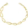 Lucy Quartermaine Petal Bracelet In Gold