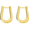 Lucy Quartermaine Women's Petal Hoops Small In Gold Vermeil In Gold