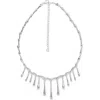 Lucy Quartermaine Women's Sterling Silver Short Multi Drip Necklace In Sterling Silver
