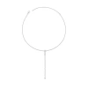 Lucy Quartermaine Skinny Drip Long Pendant In Sterling Silver
