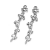 Lucy Quartermaine Splash Earrings In Sterling Silver