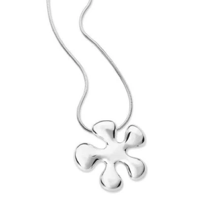 Lucy Quartermaine Splash Pendant In Sterling Silver