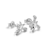 Lucy Quartermaine Splash Studs In Sterling Silver