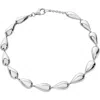 Lucy Quartermaine Tear Drop Full Bracelet In Metallic