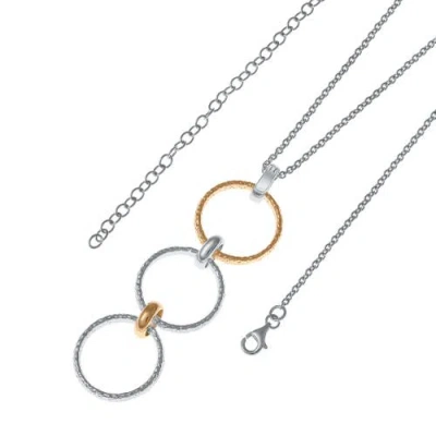Lucy Quartermaine Triple Hula Multi-finish Long Necklace In Multi Color