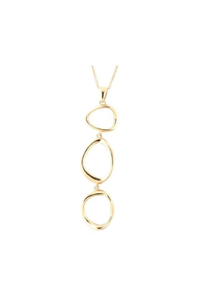 Lucy Quartermaine Volcan Necklace In Gold