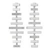 Lucy Quartermaine Wind Chime Earrings In Sterling Silver
