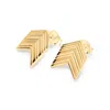 Lucy Quartermaine Women's Arrow Studs In Gold Vermeil In Gold