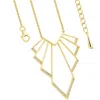 Lucy Quartermaine Women's Chrysler Art Deco Pendant In Gold Vermeil In Gold