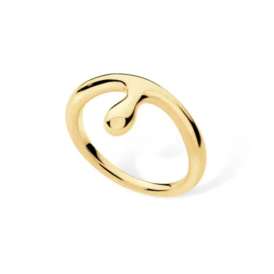 Lucy Quartermaine Women's Dripping Ring In Gold Vermeil
