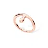 Lucy Quartermaine Women's Dripping Ring In Rose Gold Vermeil In Gold